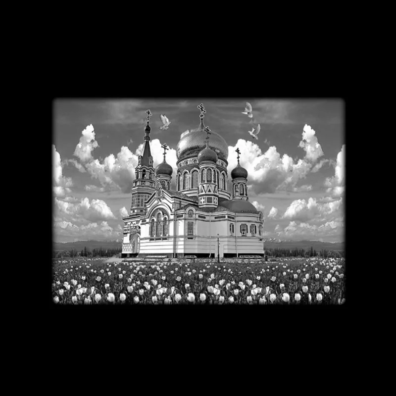 Гравировка по граниту Храм – 04 | Храмы